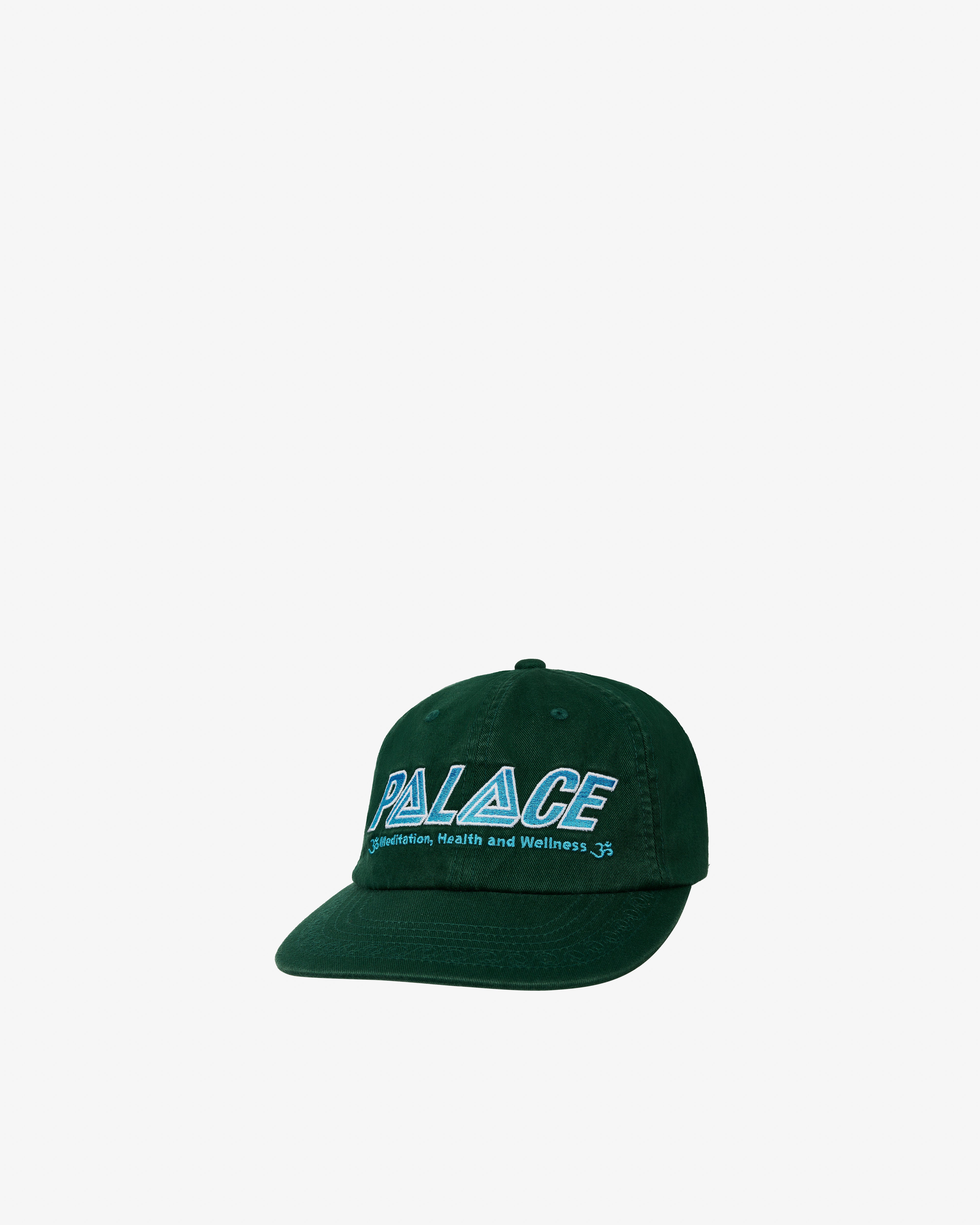 Palace Wash Out 6-Panel Green