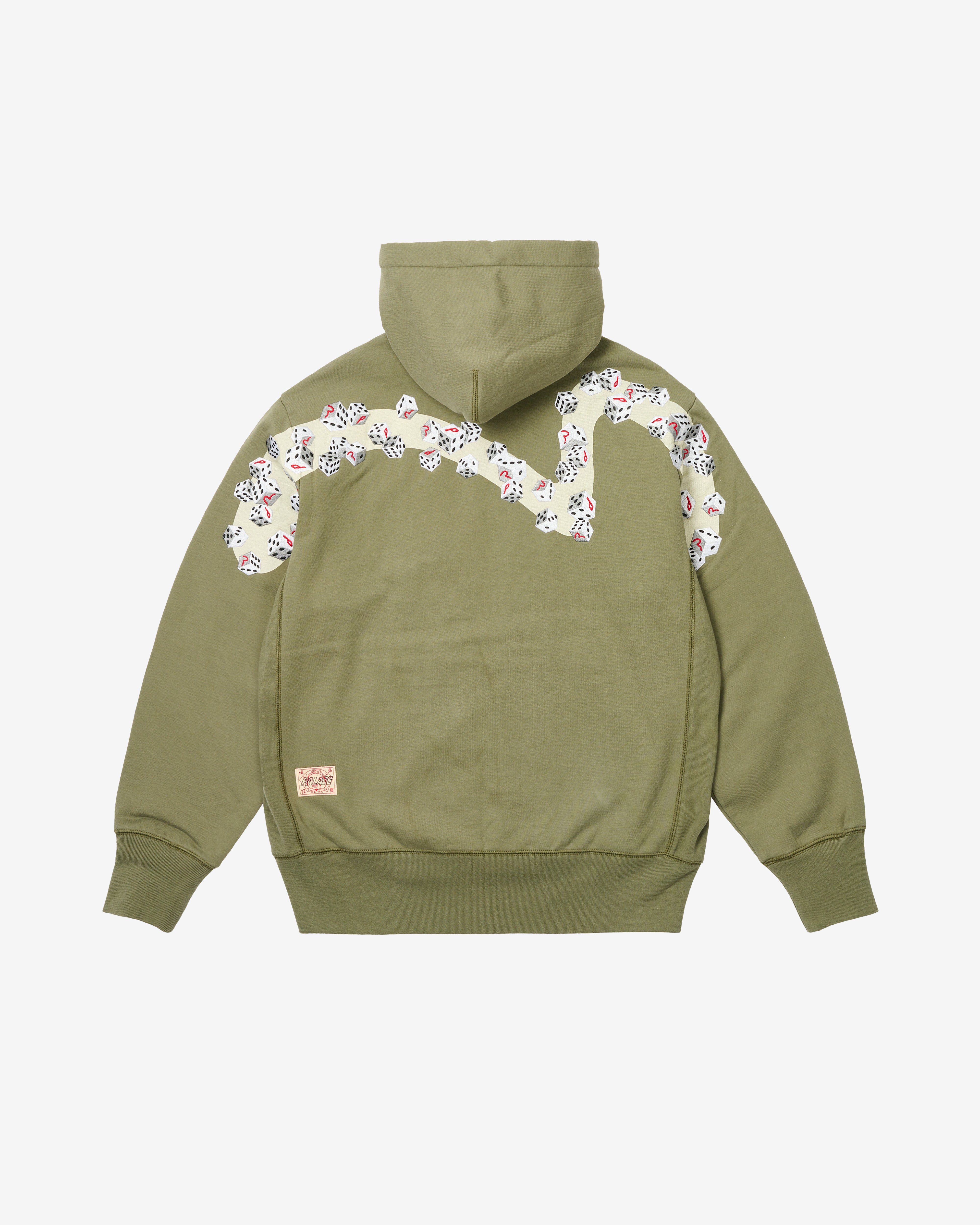 Palace - Men's Palace Evisu Zip Hood - (Olive)