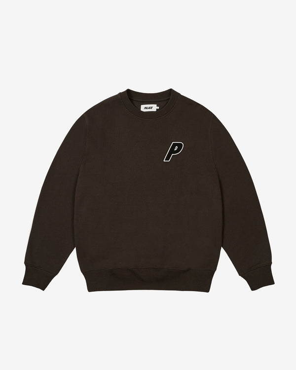 Palace - Men's Chenille Tri-Ferg Crew - (Black)