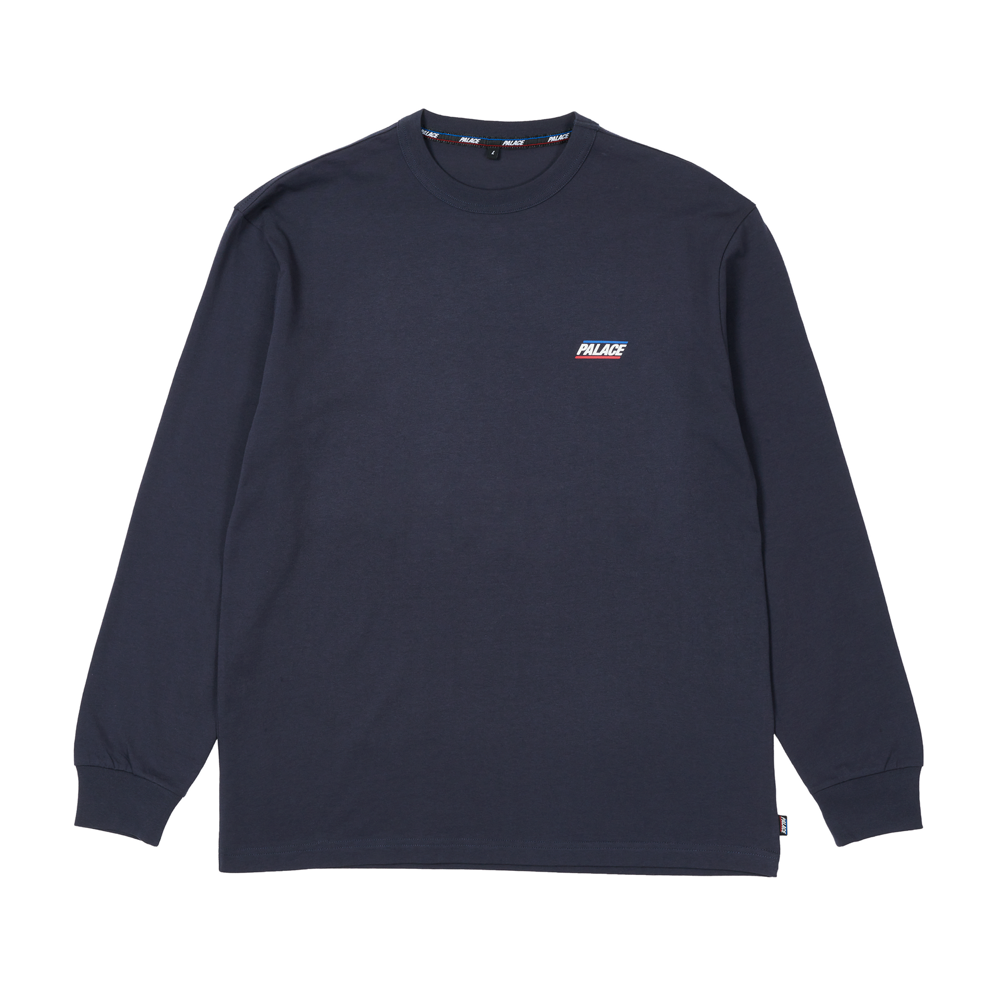 Palace - Basically A Longsleeve - (Navy) | Dover Street Market E