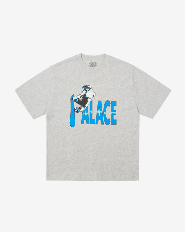 Palace - Men's Pow Pow T-Shirt - (Grey Marl)