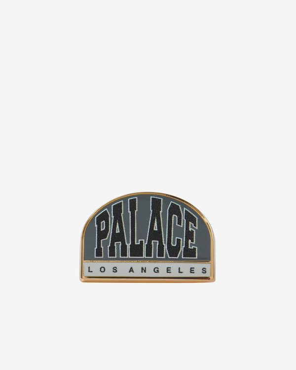 Palace - Breakout Pin Badge - (Black/Grey)