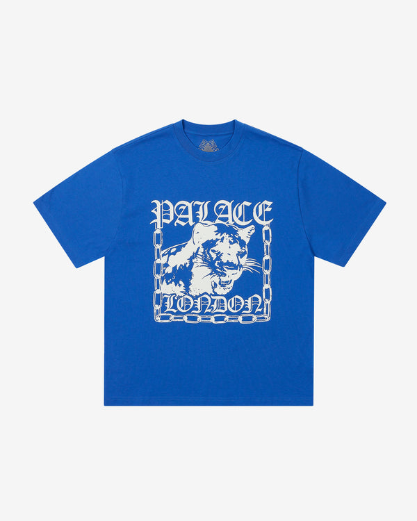 Palace - Men's Panther T-Shirt - (Blue Berry)