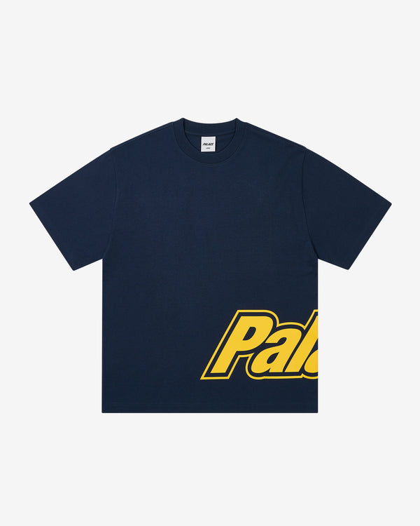 Palace - Men's Border Logo T-Shirt - (Navy)