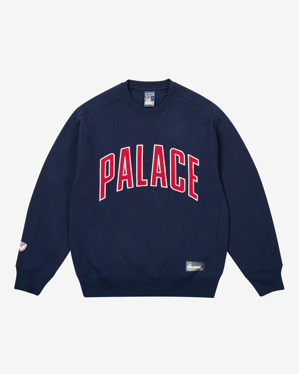 Palace - Men's Athletic Crew - (Navy)