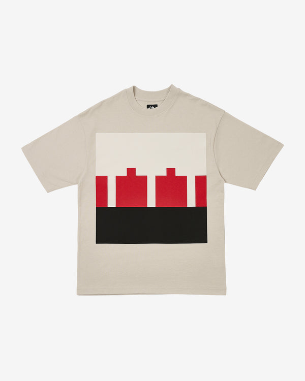 The Trilogy Tapes - Men's TTT Block T-Shirt - (Grey)