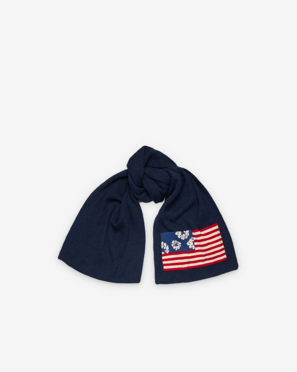 Denim Tears -  Pan African Flag Scarf - (Navy)