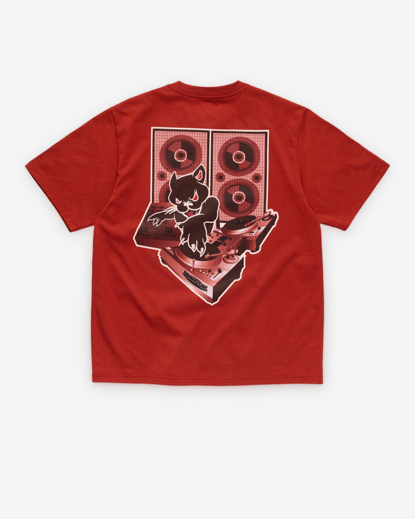 Denim Tears - Men's Panther DJ T-Shirt - (Red)