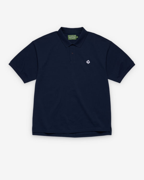Denim Tears - Men's Peace Wreath Polo - (Navy)