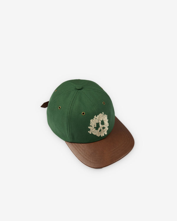 Denim Tears - Men's Peace Wreath Cap - (Rifle Green)