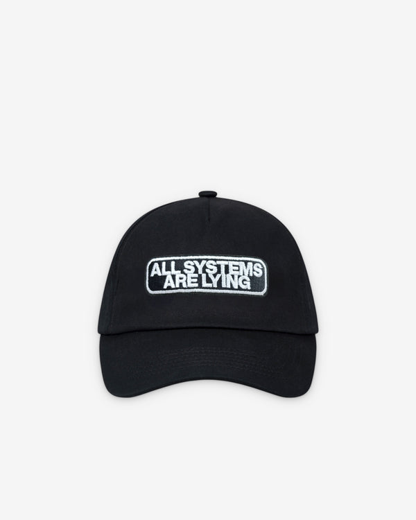 Soulwax - Men's All Systems Are Lying Cap - (Black)