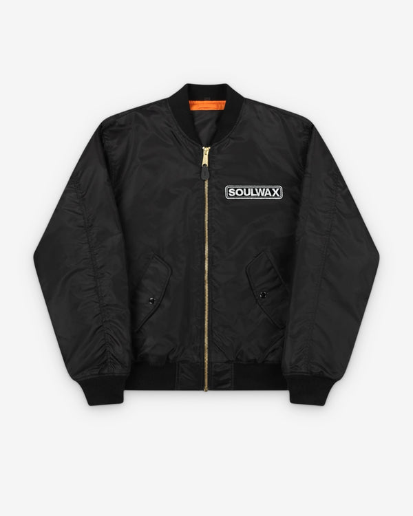 Soulwax - Men's All Systems Are Lying Bomber Jacket - (Black)