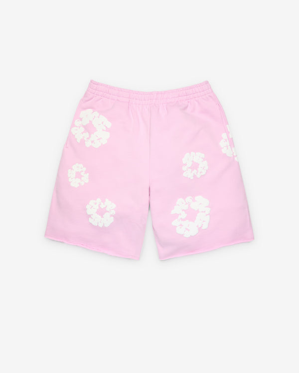 Denim Tears - Men's Powder Cotton Wreath Sweatshort - (Pink)