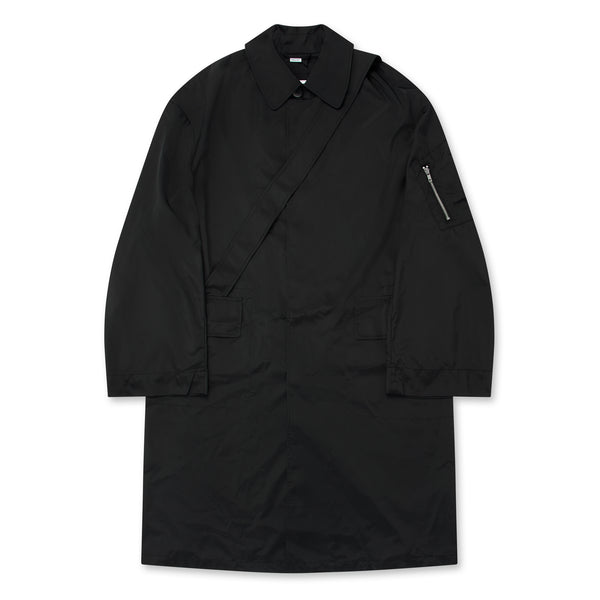 Random Identities - Men’s Raincoat With Strap - (Black)