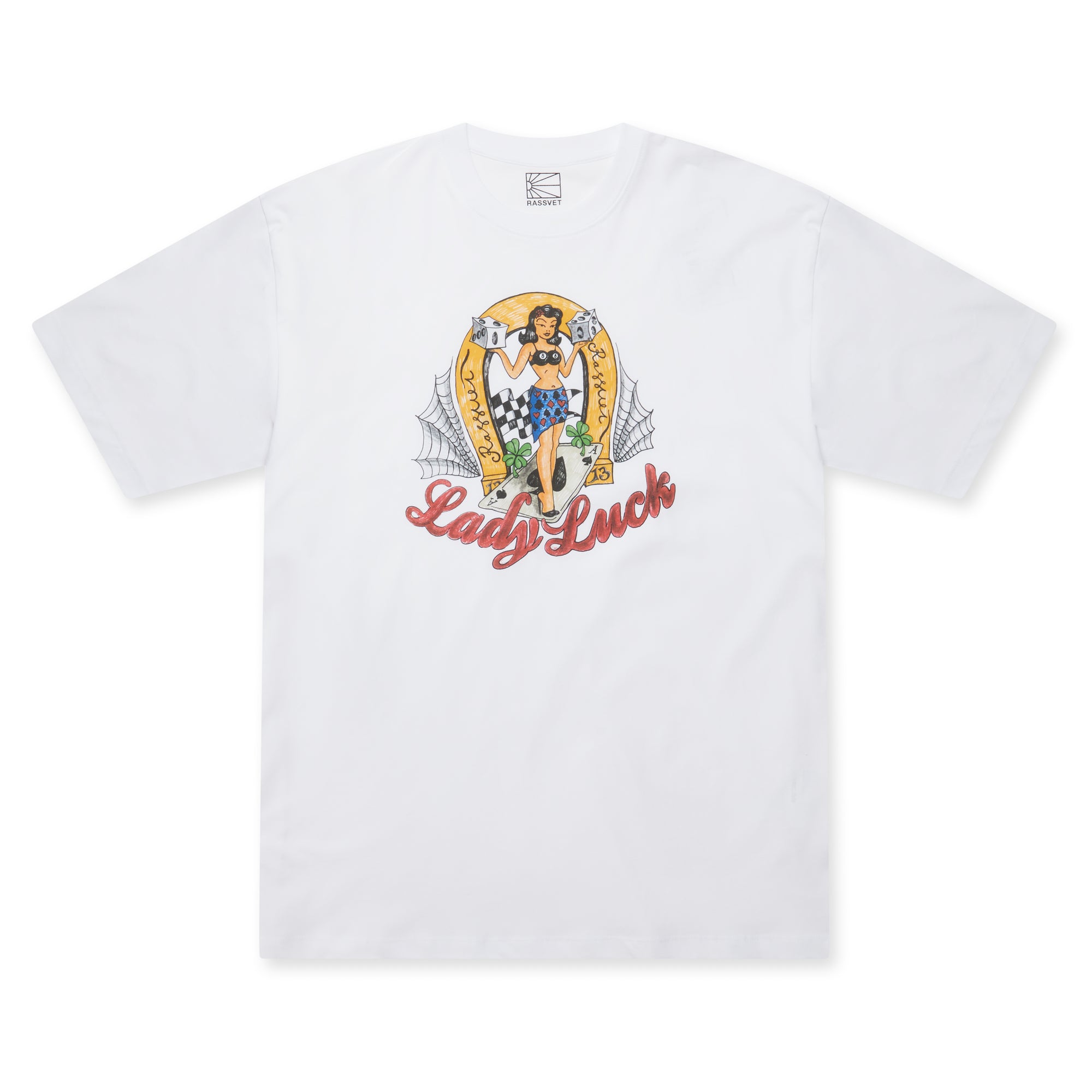 Rassvet - Men’s Lady Luck T-Shirt - (White) view 1