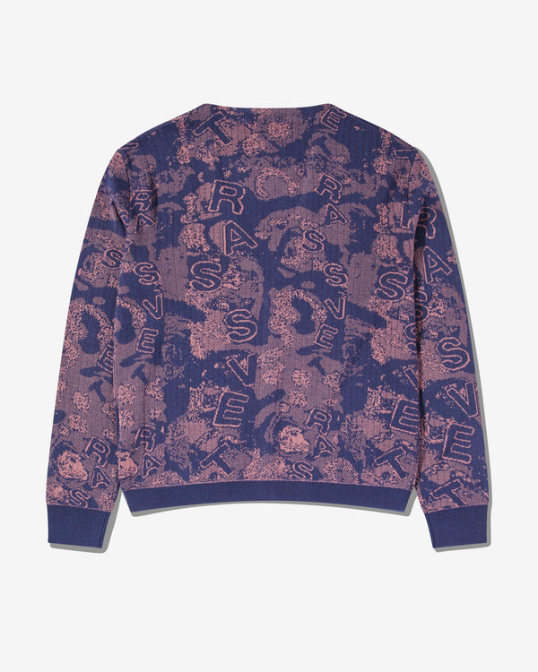 Rassvet - Men’s Roses Cardigan - (Navy)