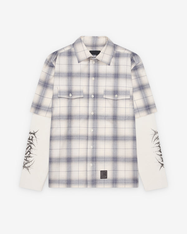 Rassvet - Men's Doom Waffle Work Overshirt - (Grey)