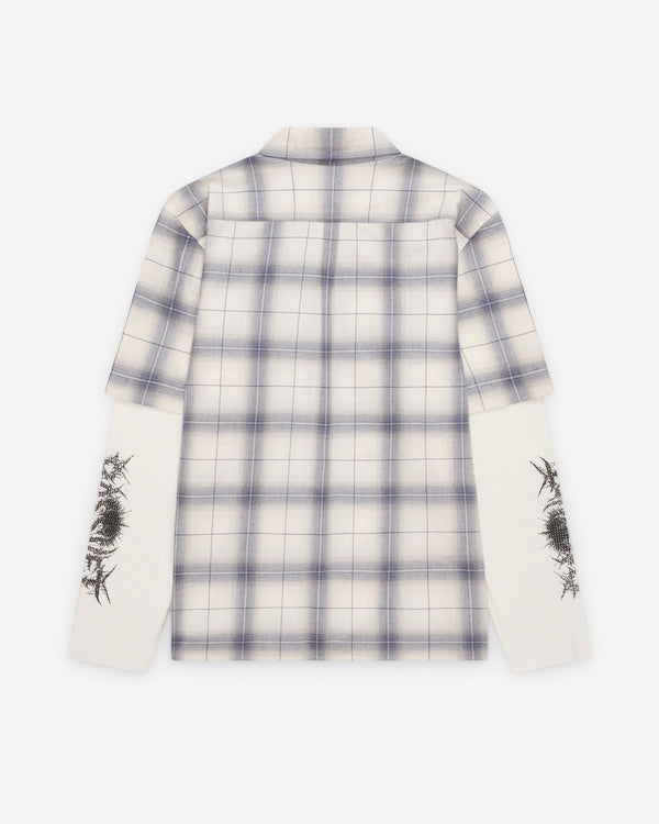 Rassvet - Men's Doom Waffle Work Overshirt - (Grey)