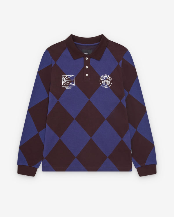 Rassvet - Men's Jacquard Football Jersy - (Blue)