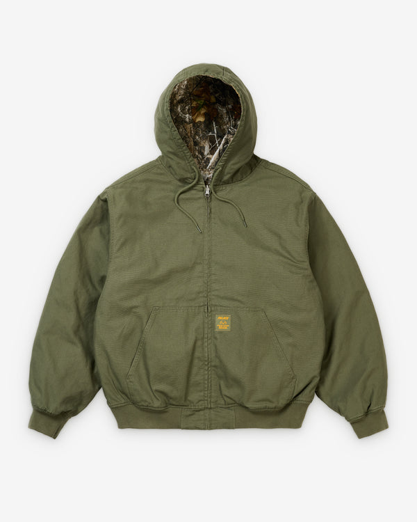 Palace - Men's Realtree® Reversible Jacket - (The Deep Green)