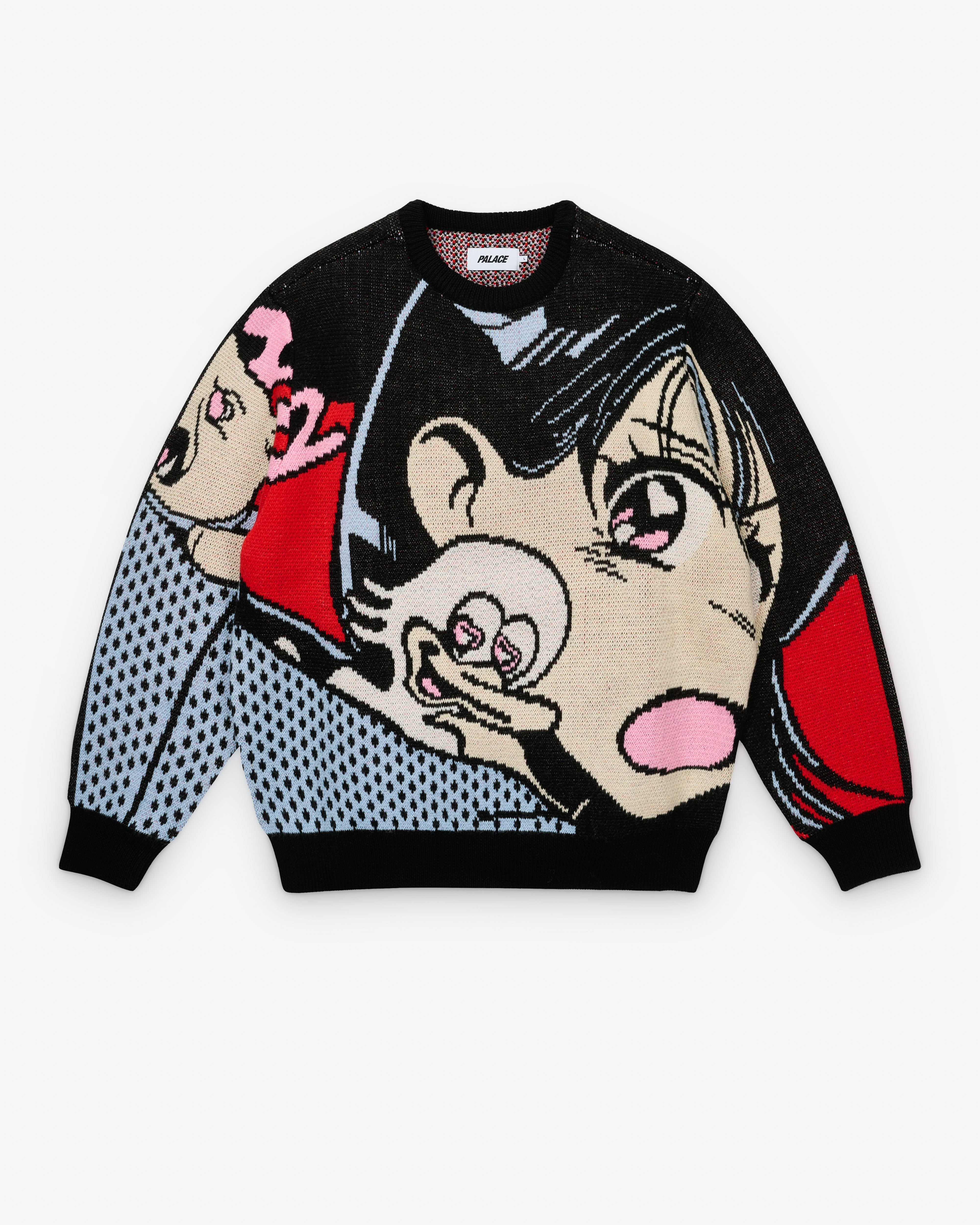 Palace: Men's Rear View Knit (Black) | DSML E-SHOP