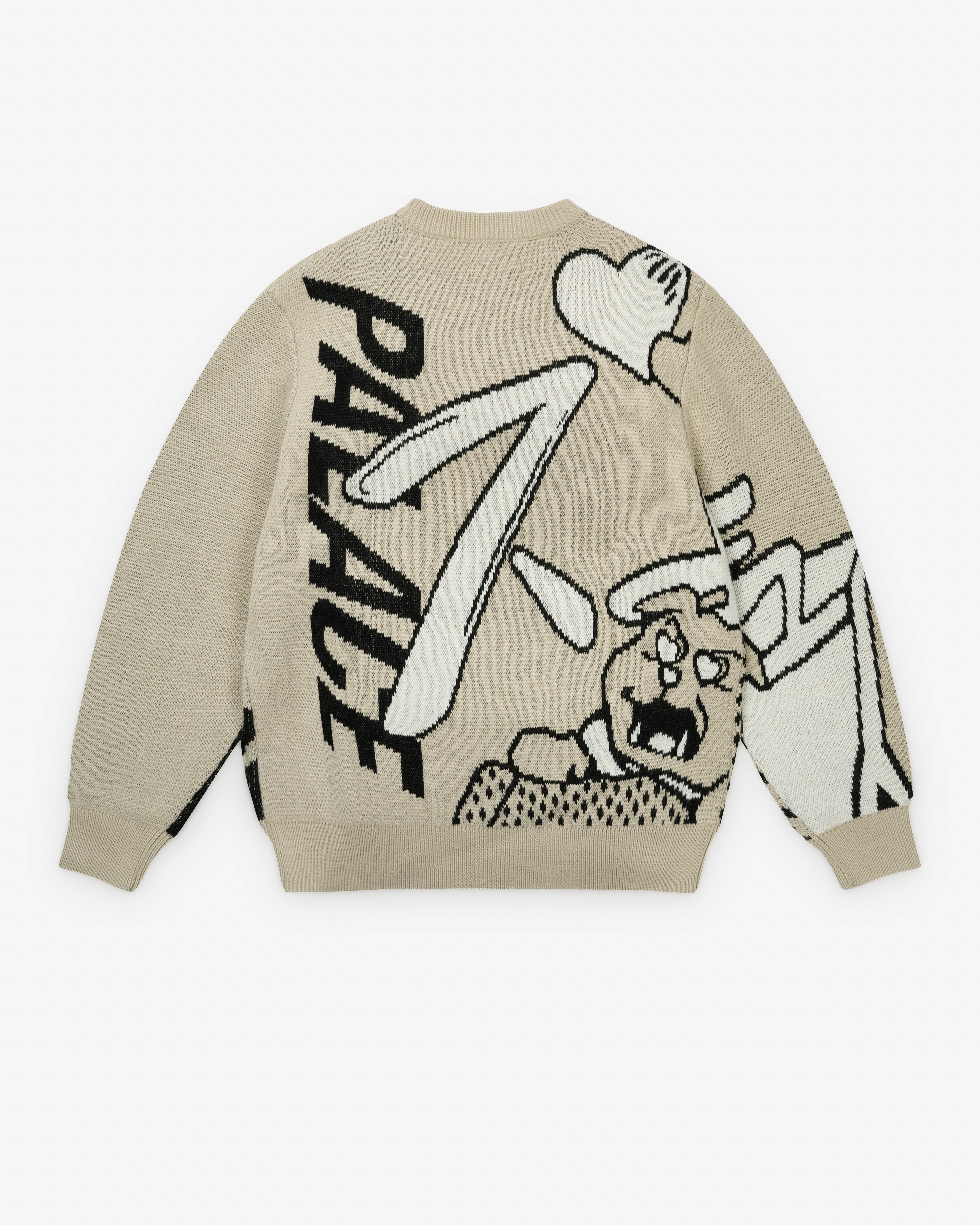 Palace: Men's Rear View Knit (Grey) | DSML E-SHOP