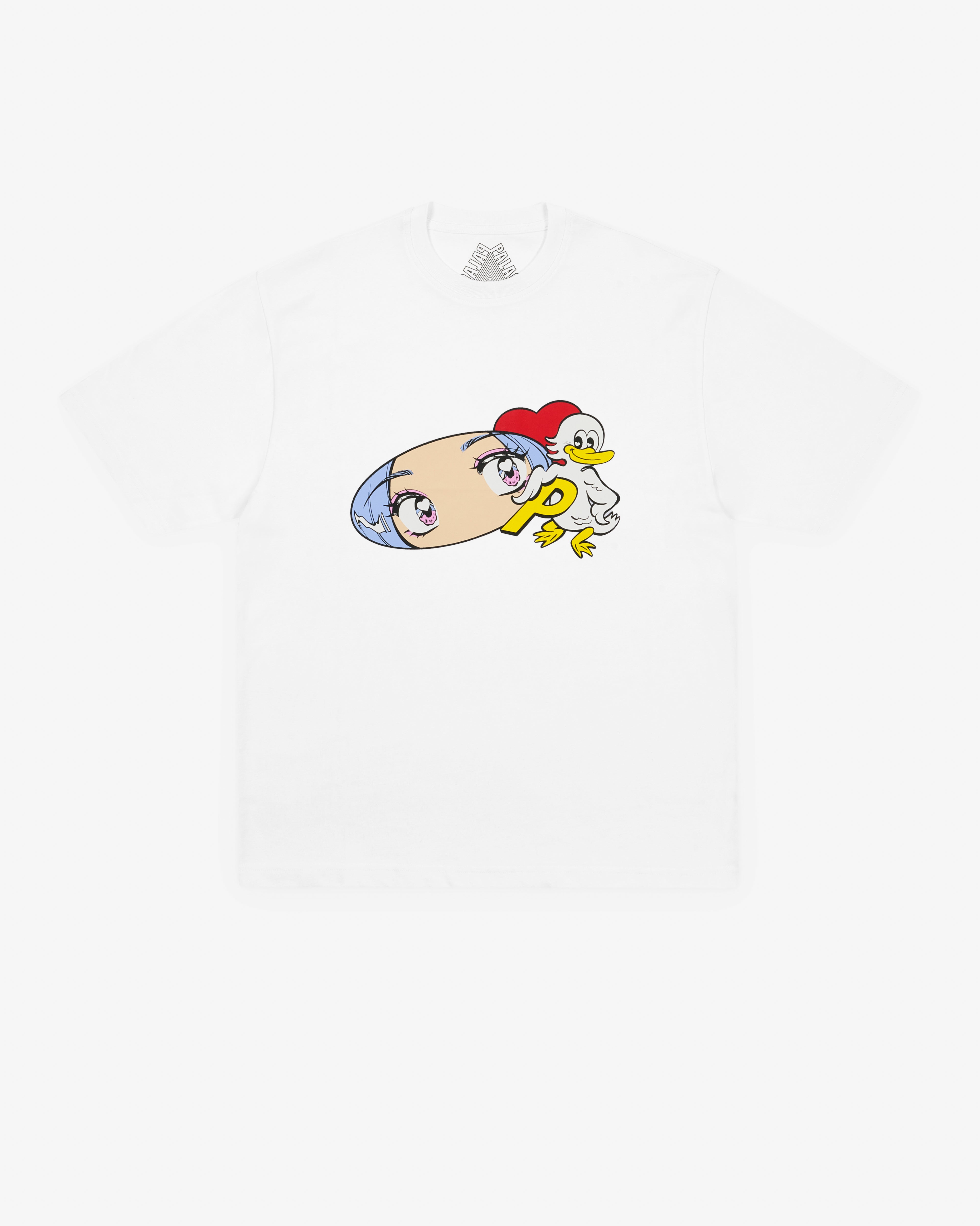 Palace: Men's Rear View T-Shirt (White) | DSML E-SHOP