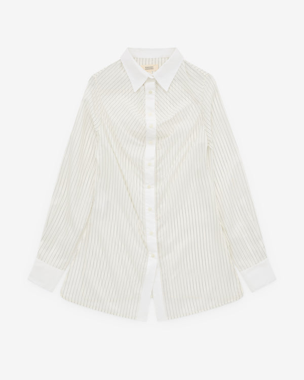 Renaissance Renaissance - Women’s Striped Shirt - (White)