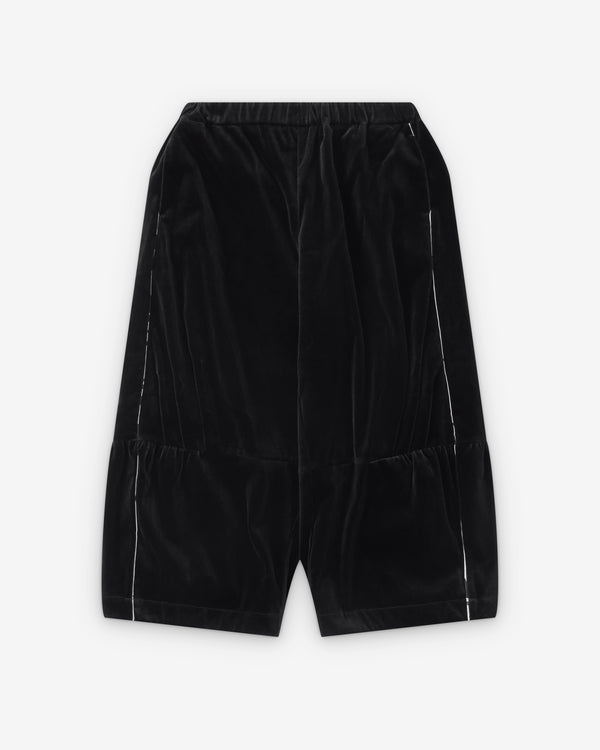 Renli Su - Women's Velvet Skirt - (Black Velvet)