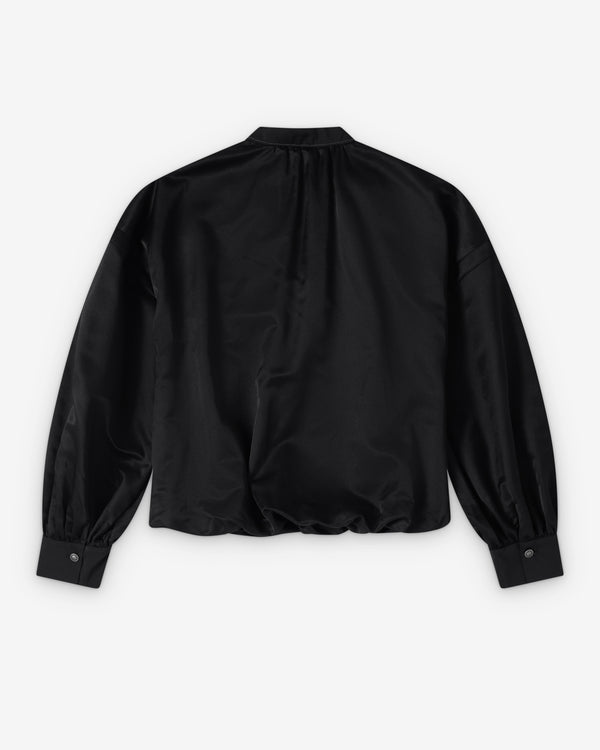 Renli Su - Women's Ruffle Blouse - (Black)