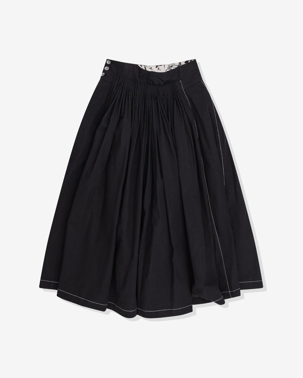 Renli Su - Women's Pleated Skirt - (Black)