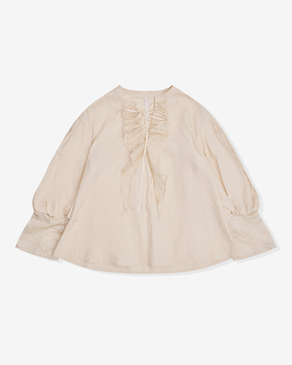 Renli Su - Women's Smock Top - (Off White)