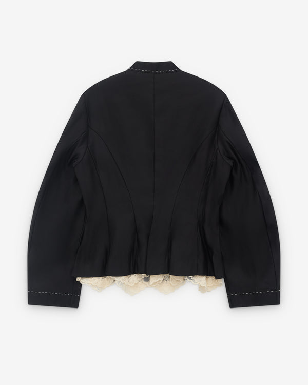 Renli Su - Women’s Stand Collar Jacket - (Black)
