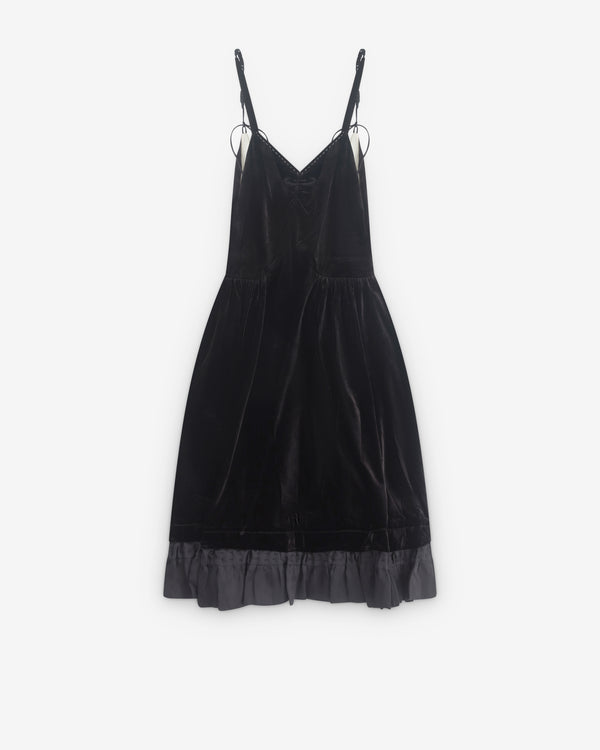 Renli Su - Women’s Slip Dress - (Black)