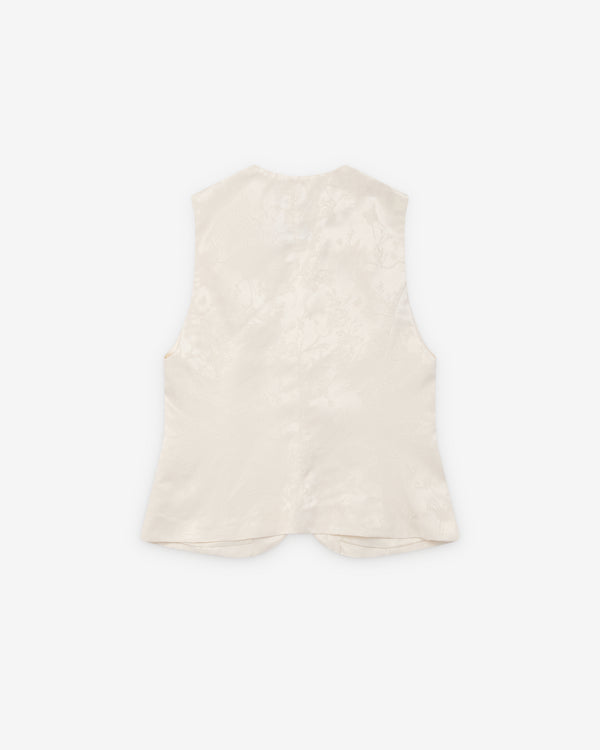 Renli Su - Women's Evelyn Vest - (Rice White)