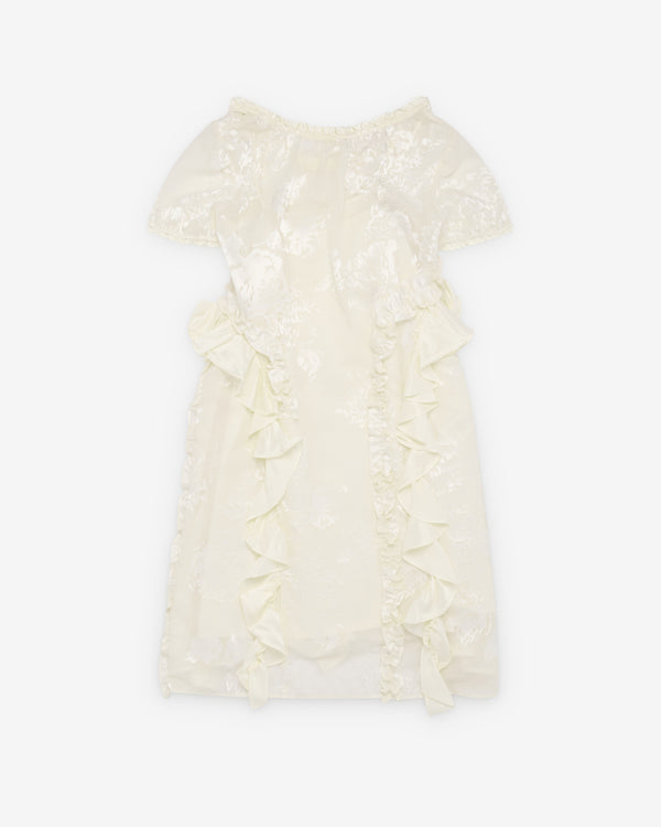 Renli Su - Women's Lace Dress - (Rice White)