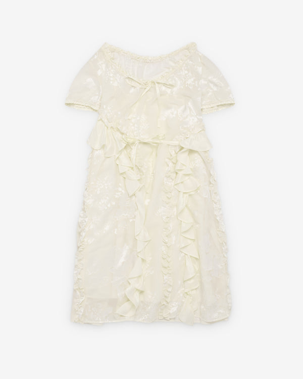 Renli Su - Women's Lace Dress - (Rice White)