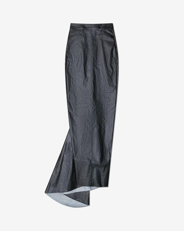 Rick Owens - Women's Hollywood Dirt Pillar Long Skirt - (Black)