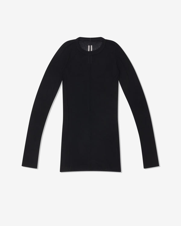 Rick Owens - Men's Hollywood Rib Long Sleeve T-Shirt - (Black)