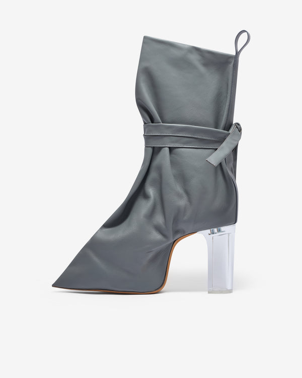 Rick Owens - Women’s Tied Taco Kiss Heels - (Washed Indigo)