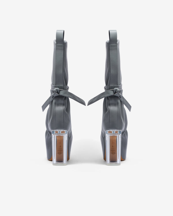 Rick Owens - Women’s Tied Taco Kiss Heels - (Washed Indigo)