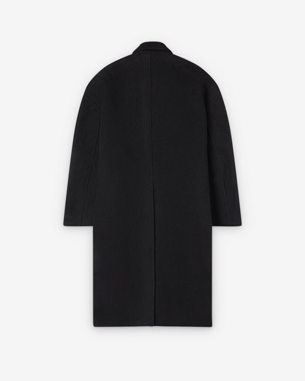Rick Owens  - Men's Buttoned Brad Coat - (Black)