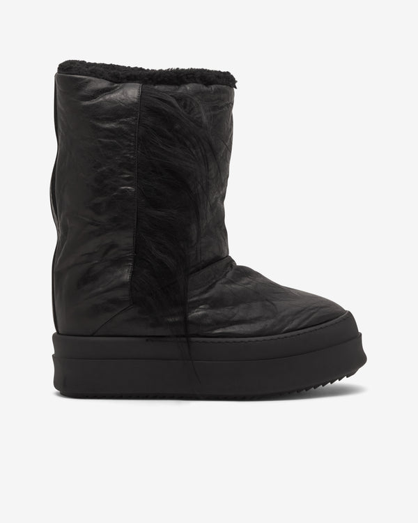 Rick Owens  - Men's Fringed Mega Lunar Boots - (Black)