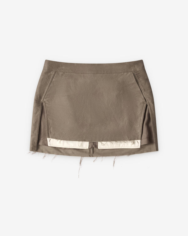Rick Owens  - Women's Fog Cutoff Mini - (Dark Pearl)