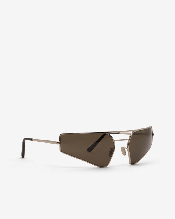 Rick Owens  - Men's Prong Sunglasses - (Silver/Black)