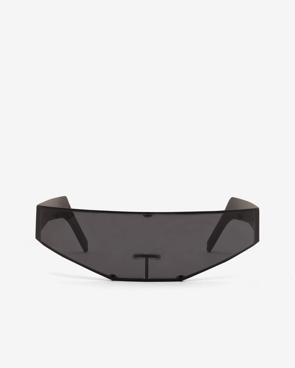 Rick Owens  - Men's Cyclops Sunglasses - (Black/Black)