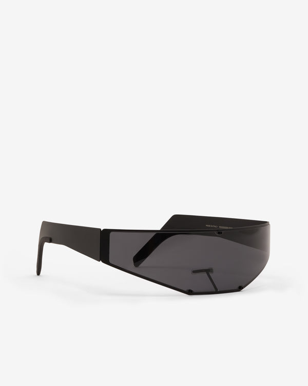 Rick Owens  - Men's Cyclops Sunglasses - (Black/Black)