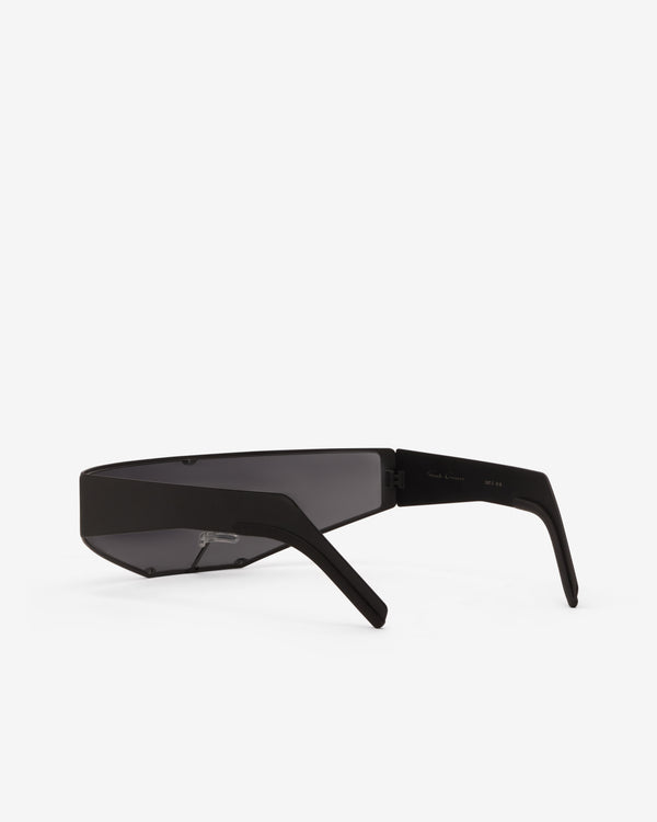 Rick Owens  - Men's Cyclops Sunglasses - (Black/Black)
