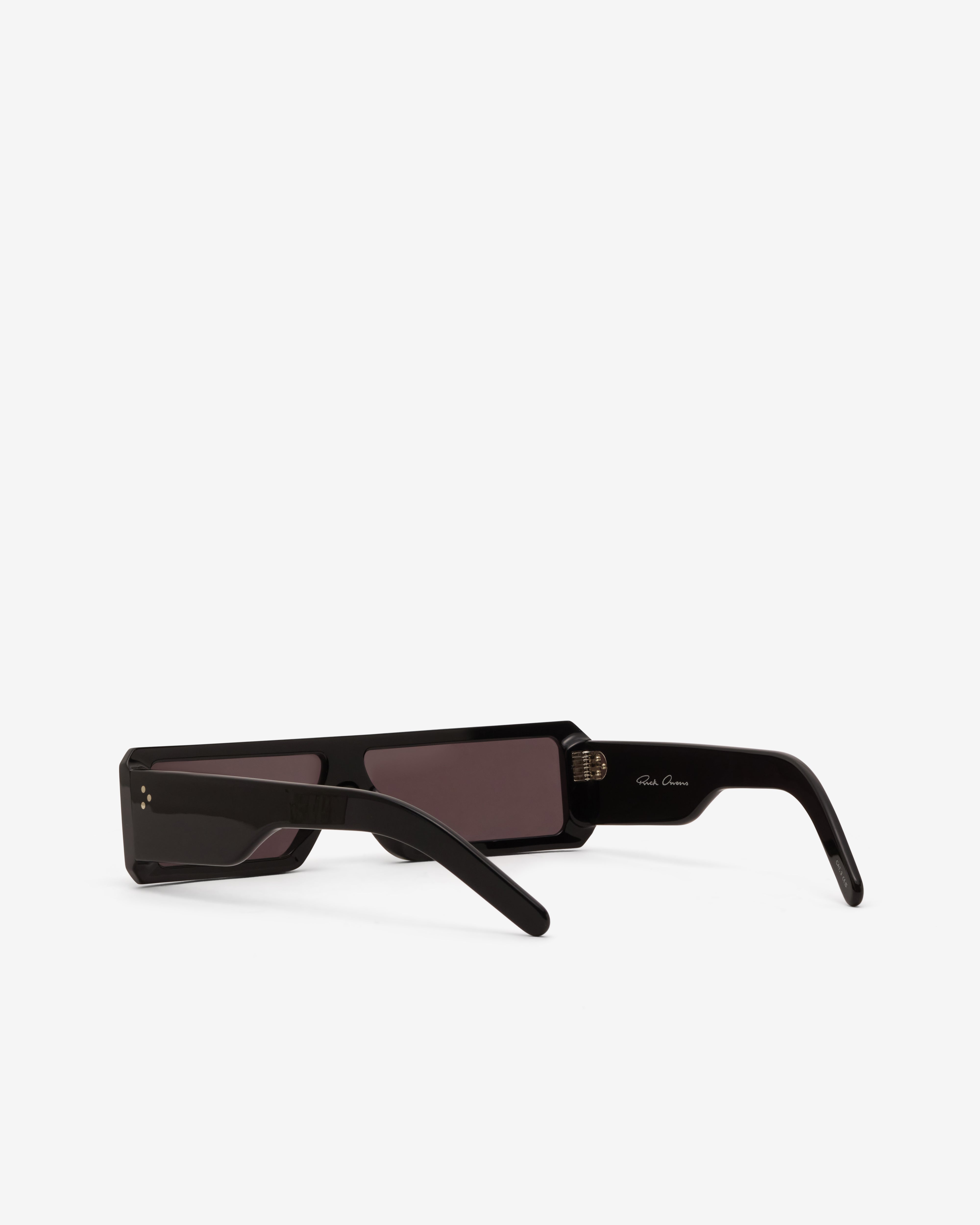 小物 RICK OWENS SUNGLASSES GETHSHADES Rick Owens : Men's Gethshades Sunglasses (Black/Black) | Dover