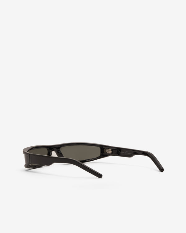 Rick Owens  - Men's Fog Sunglasses - (Black/Black)